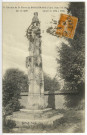Saint-Pierre-du-Bosguérard. Calvaire de St-Pierre du Bosguerard (Eure) haut 7m20 fait en 1500 réparé en 1773 et 1866.