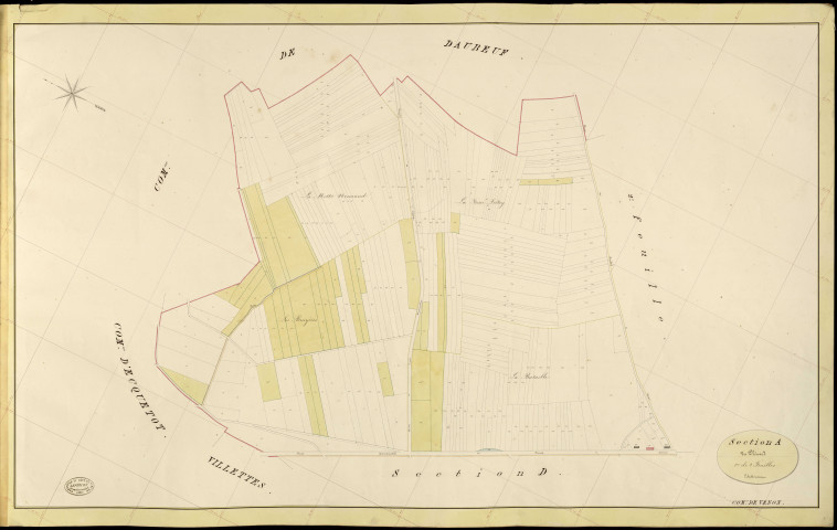 Venon. Section A _ du Plénard _ 1re de 2 Feuilles
