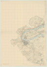 Basse-Seine _ Croquis topographique du Groupement d'Urbanisme de la Basse-Seine, en 7 feuilles