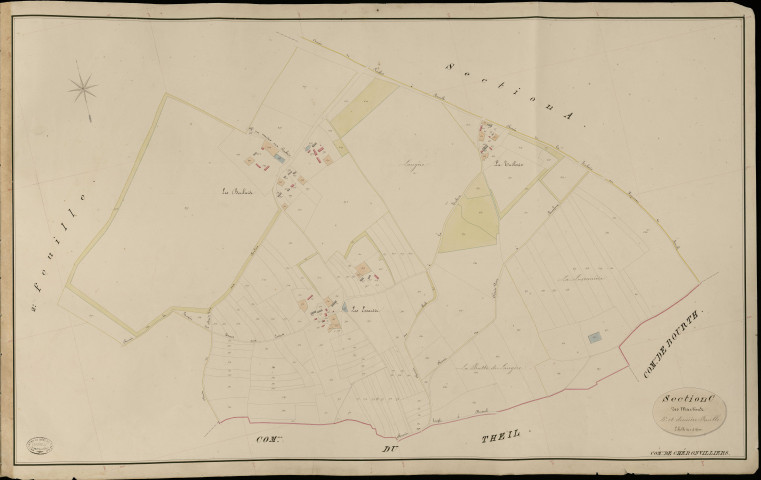 Chéronvilliers. Section C _ des Martins _ 3e et dernière Feuille