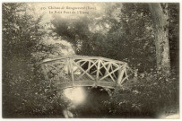 Bosguérard-de-Marcouville. Château de Bosguérard- Le Petit Pont de l'Etang.