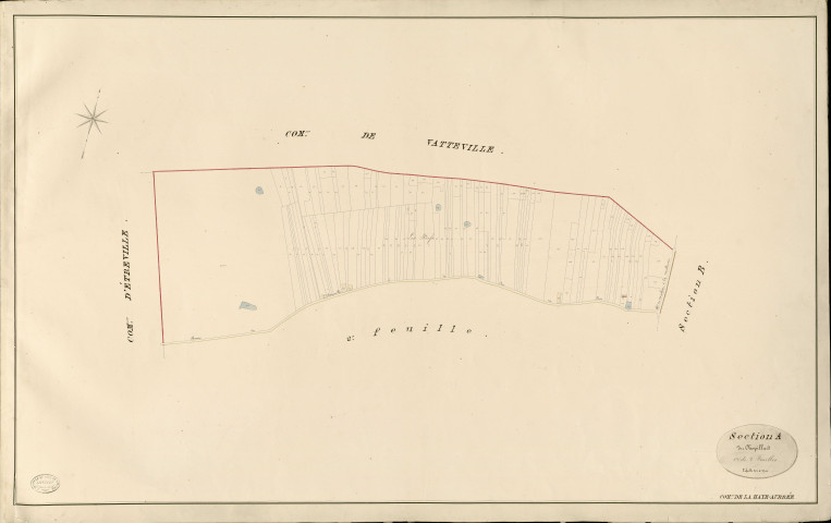 Haye-Aubrée (La). Section A _ du Chopillard _ 1re de 2 Feuilles
