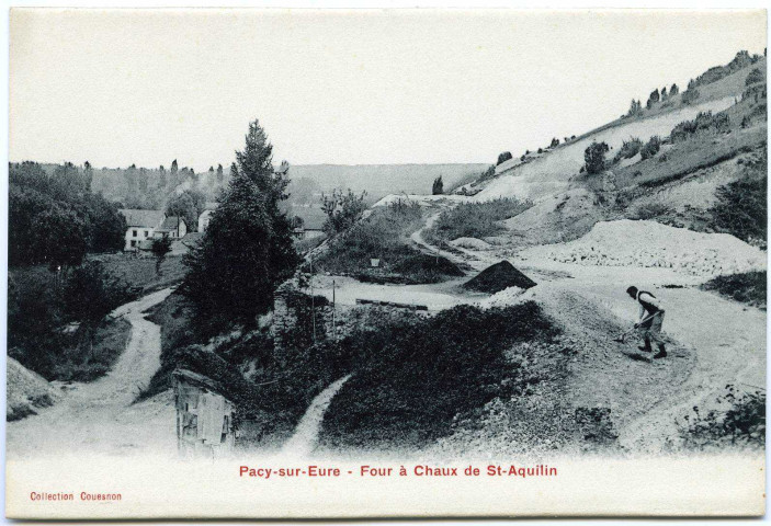 Saint-Aquilin-de-Pacy. Four à Chaux de St-Aquilin.