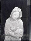 Statue de Vierge de l'Annonciation de l'église d'Écouis (Eure).