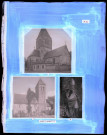 "Églises rurales du département de l'Eure" du chanoine Bonnenfant tome I, planche III Aizier (Eure) et Alizay (Eure).