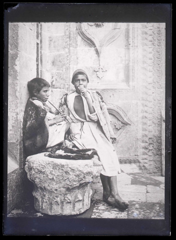 Joueur de flûte à Ourfa (Turquie) (notice PA).