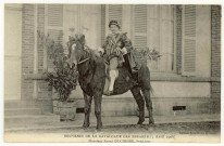 Essarts (Les). Souvenir de la Cavalcade des Essarts (5 avril 1908)-Monsieur André DUCHESNE, Président.