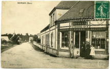Roman. Épicerie Tabac Mercerie Debray.