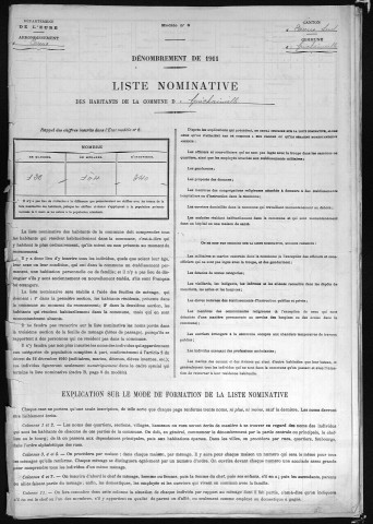 GUICHAINVILLE 1911