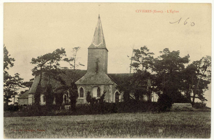 Civières. L'Eglise.