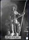 Statue de Saint-Roch de l'église de Chambord (Eure).