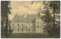 Gournay-le-Guérin. Château de Petiteville (Eure) - Façade postérieure.