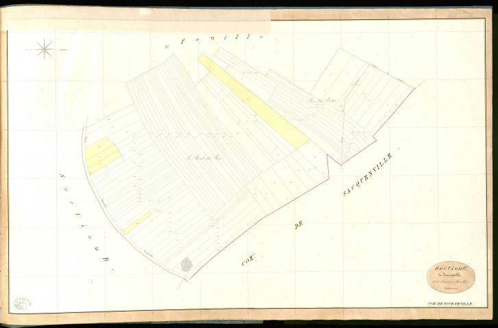 Tourneville. Section C _ de Tourneville _ 4e et dernière Feuille