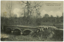 Mesnil-sur-l'Estrée (Le). Vallée de l'Avre - Le Pont Dé.