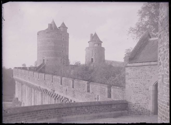 Tour du Gobelin du château de Fougères (Ille-et-Vilaine).