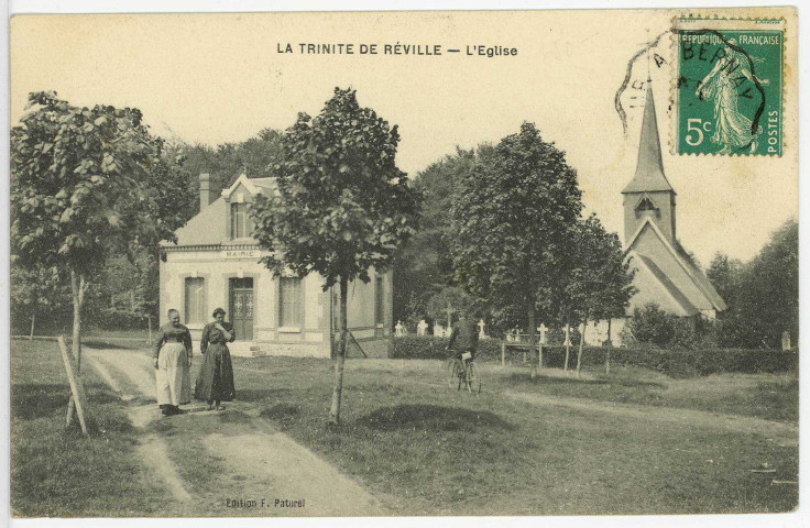 Trinité-de-Réville (La). L'Eglise.