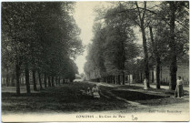 Conches-en-Ouche. Un coin du Parc.