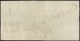 Saint-Cyr-la-Campagne - "Plan de la paroisse de Saint-Cir-la-Campagne remis aux archives par le citoyen Georges de Beaulieu Duparc". *