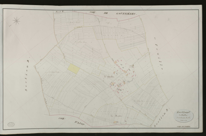 Noyer-en-Ouche (Le). Section C _ du Châtellier _ 2e et dernière Feuille