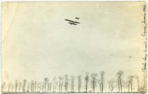 Evreux-Ville. Poirée (Aviateur) dans les airs en Janvier 1914.