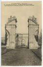 Sainte-Opportune-du-Bosc. Porte Monumentale (Côté Est du Château du Champ de Bataille).
