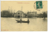 Pîtres. Ile de Ste-Hélène.