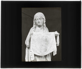 Statue de Sainte-Véronique de l'église d'Écouis (Eure).