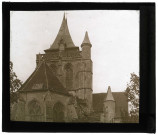 Église Saint-Taurin d'Évreux (Eure), chevet.