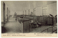 Caillouet-Orgeville. Hôpital militaire : Guerre du Droit 1914 : Avant la Guerre-Sainte-Eugénie-Préparation de l'école d'aviation.