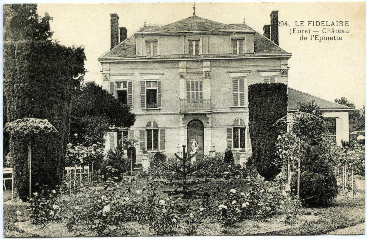Fidelaire (Le). Château de L'Épinette.