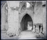 Ruines et vestiges de l'abbaye de Jumièges (Seine-Maritime).