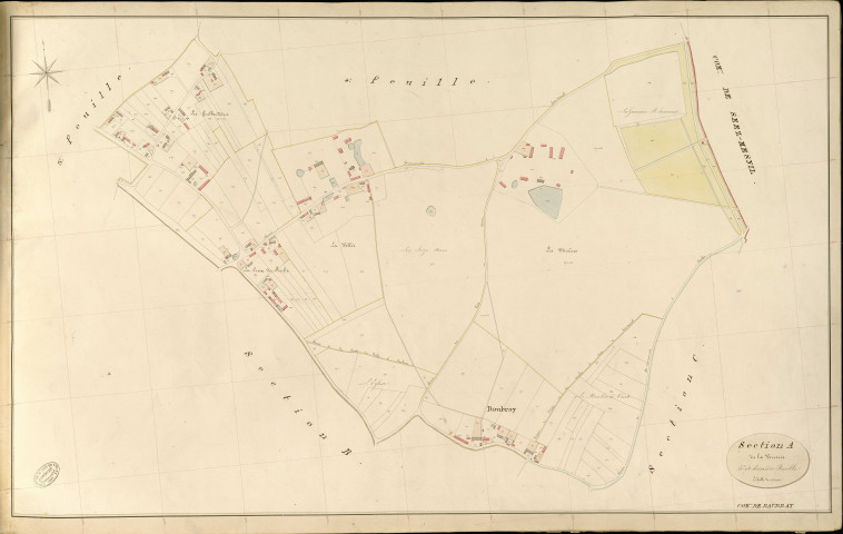 Beaubray. Section A _ de la Verrerie _ 5e et dernière Feuille