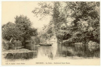 Brionne. La Risle-Boulevard Saint-Denis.