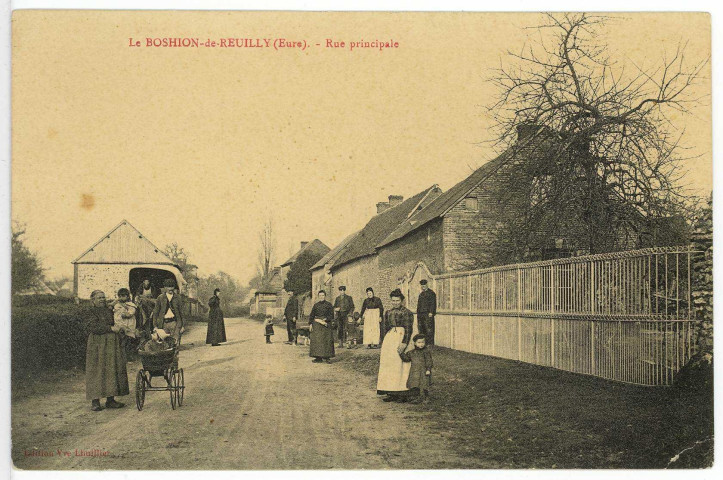 Reuilly. Rue principale.