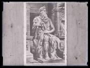 Église Saint-Pierre-aux-Liens à Rome (Italie), monument de Jules II par Michel-Ange, détail.
