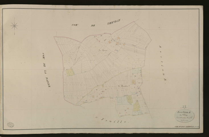 Bosc-Renoult-en-Ouche. Section A _ du Village _ 2e et dernière Feuille