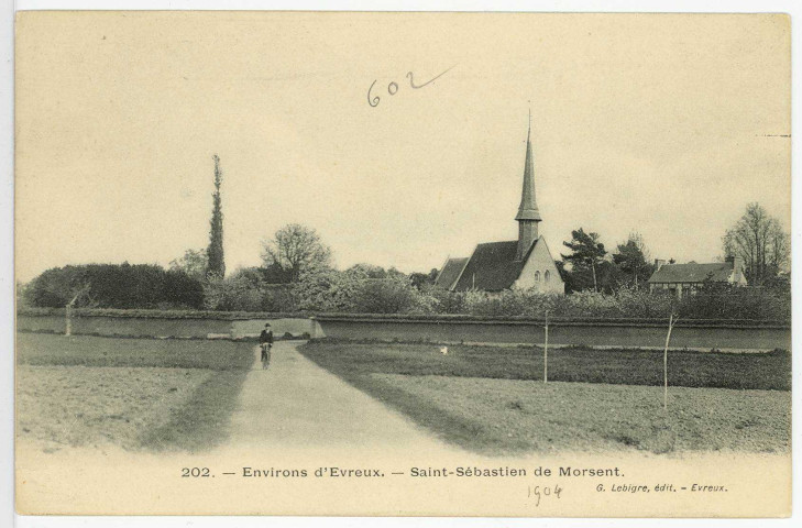 Saint-Sébastien-de-Morsent. Saint-Sébastien de Morsent.