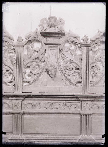 Église de Goupillières (Eure), stalles.