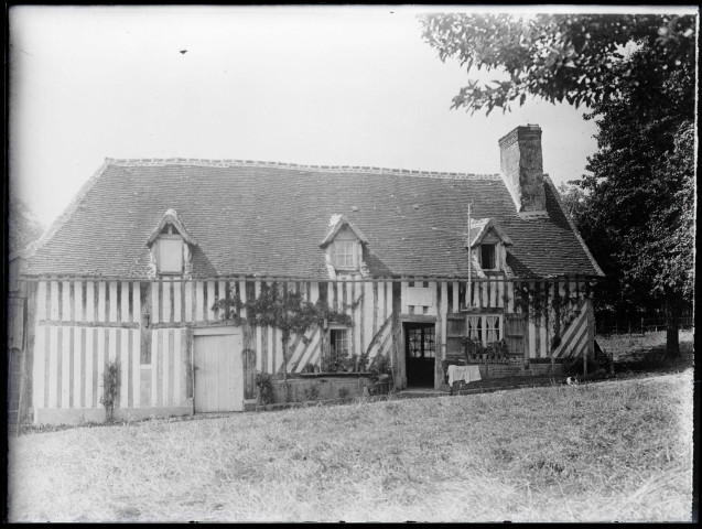 Maison natale de Charlotte Corday à Champeaux (Orne).