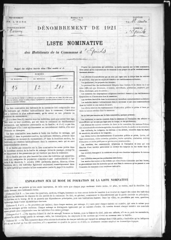 EPIEDS 1921