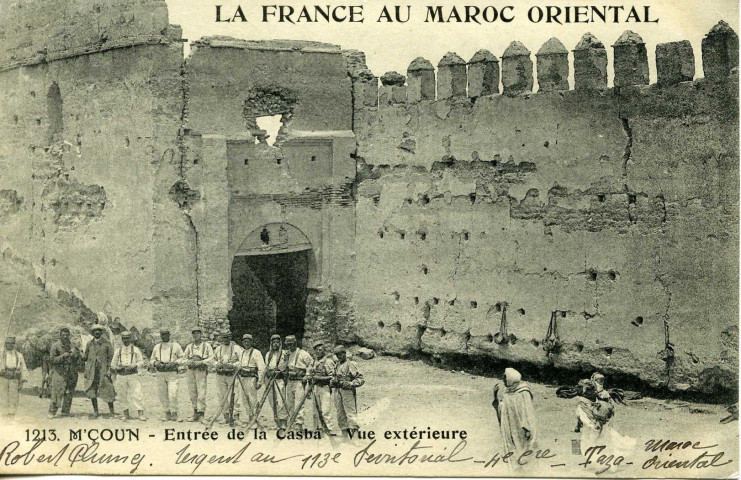 M'ÇOUN - Entrée de la Casba - Vue extérieure