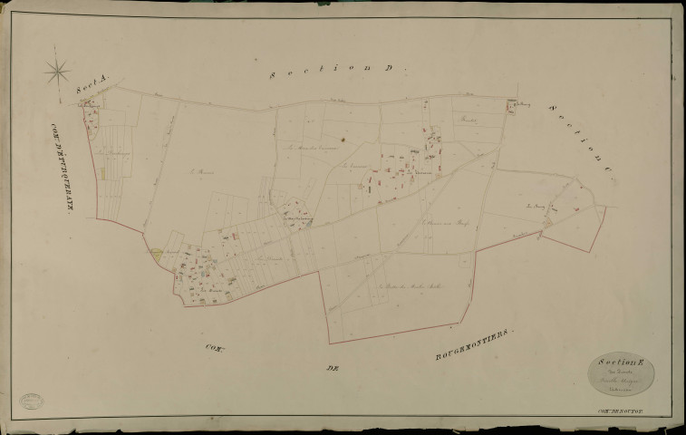 Routot. Section E _ des Drouets _ Feuille Unique