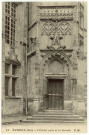 Evreux-Ville. L'Evêché, porte de la Tourelle.