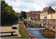 Evreux-Ville. La promenade de L'Iton.