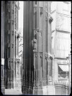 Colonnes de l'entrée principale de l'église Saint-Ouen de Rouen (Seine-Maritime).