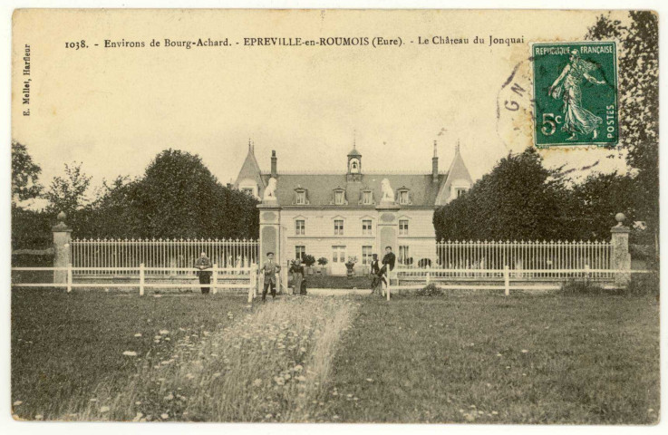 Epreville-en-Roumois. Le Château du Jonquai.