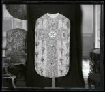 Chasuble de l'Hôpital-Hospice Saint-Jacques du Petit-Andely, aux Andelys (Eure, France).