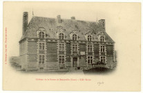 Amfreville-sous-les-Monts. Château de la Ferme de Senneville - XIIIe siècle.