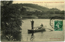 Goupillières. Le Goulet (Eure). - Vue pittoresque sur la Seine et la Colline.