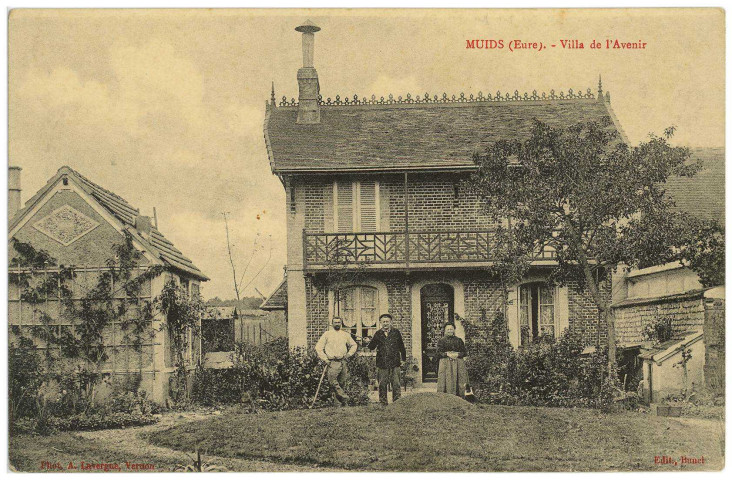 Muids. Villa de l'Avenir.
